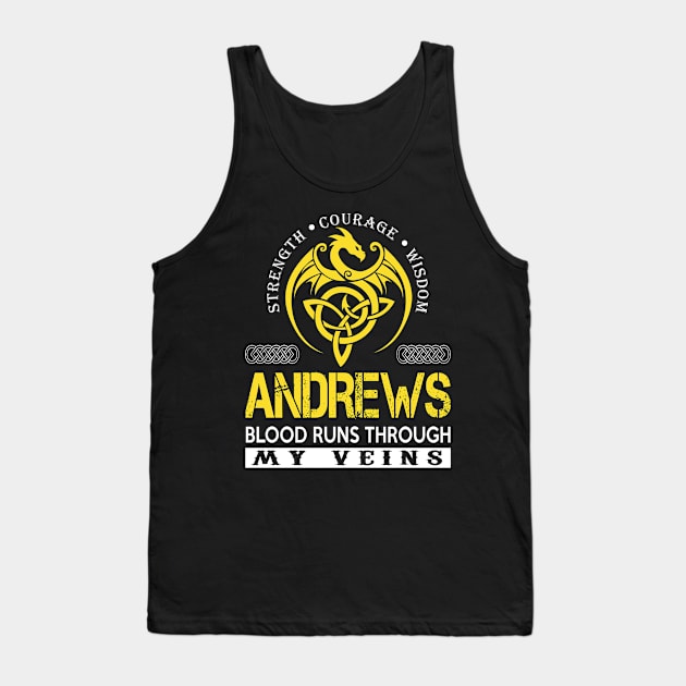 ANDREWS Tank Top by isaiaserwin